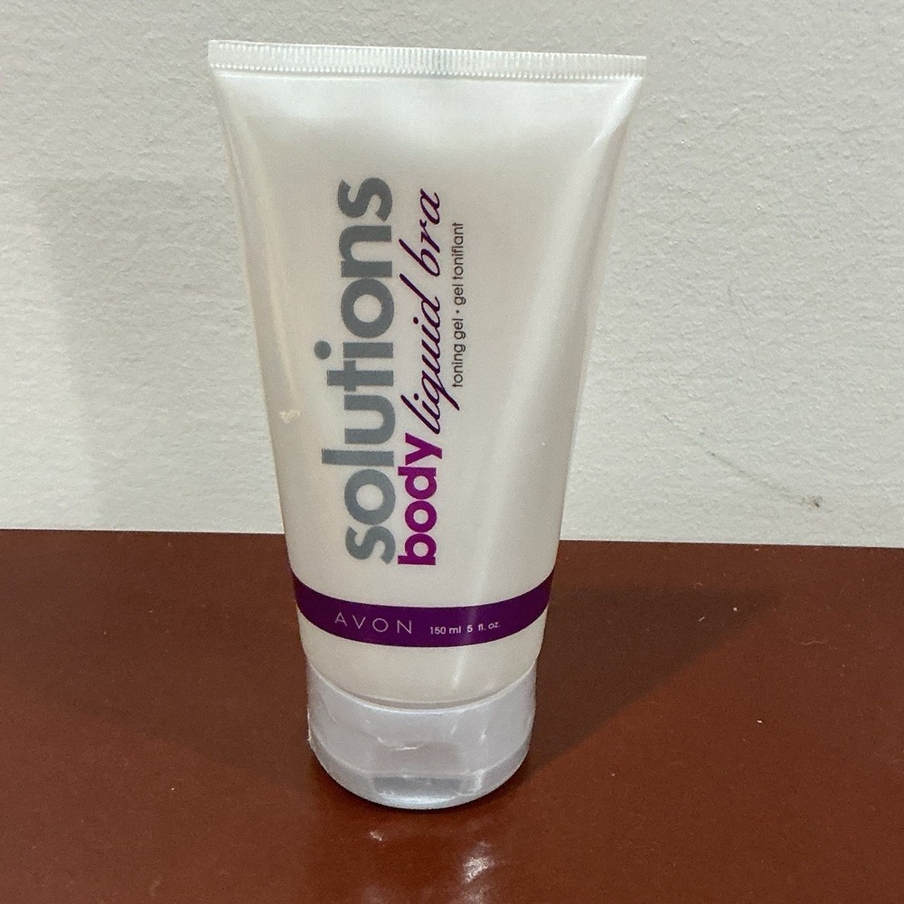 Avon‎ SOLUTIONS Body Liquid Bra Toning Gel 5 Fl Oz 2009  New Sealed